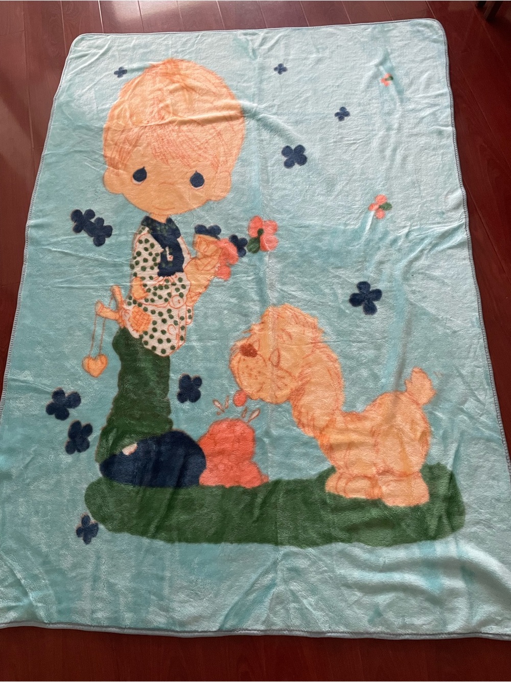 Precious moments blanket